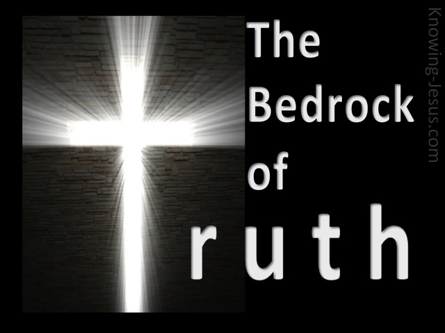 The Bedrock of Truth (devotional)11-18 (black)